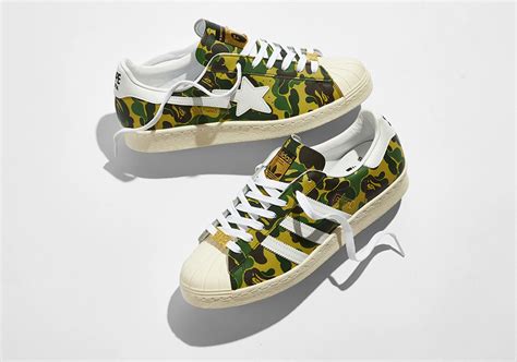 BAPE adidas Superstar ABC Camo GZ8981 Release.